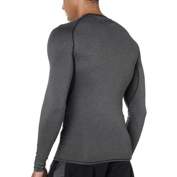 Under Armour Men's HeatGear Armour Compression Long Sleeve T-Shirt Size XXL - Picture 3 of 5